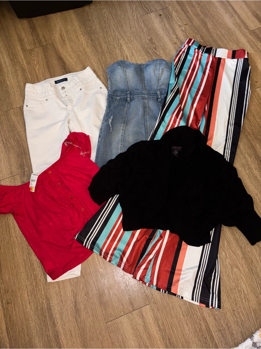 Women’s XS Outfit Bundle Torrid SHEIN Sky & Sparrow Y2K Casual Lot A57